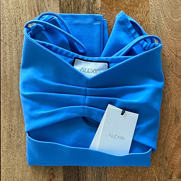 Alexis Blue Haley Bodysuit sz S NWT - Picture 12 of 12